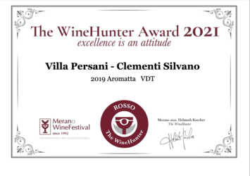 The WineHunter Award 2021 - NeroSilvo IGT Rosso Dolomiti